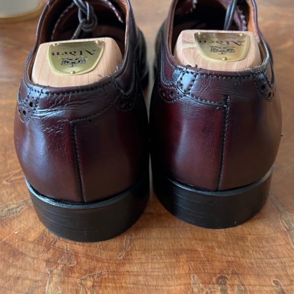Alden 929 11.5C Burgundy Wing Tip Oxfords main image 6